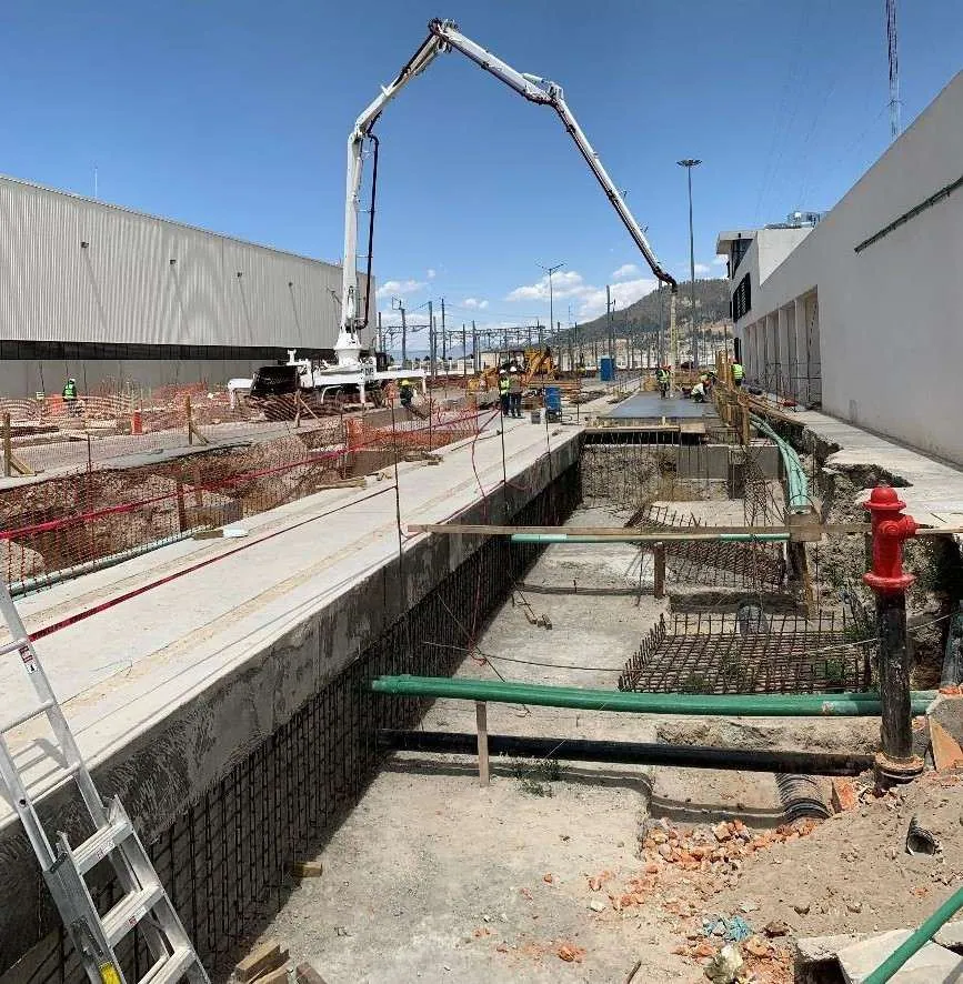Elementos metálicos para el Tren Interurbano México-Toluca